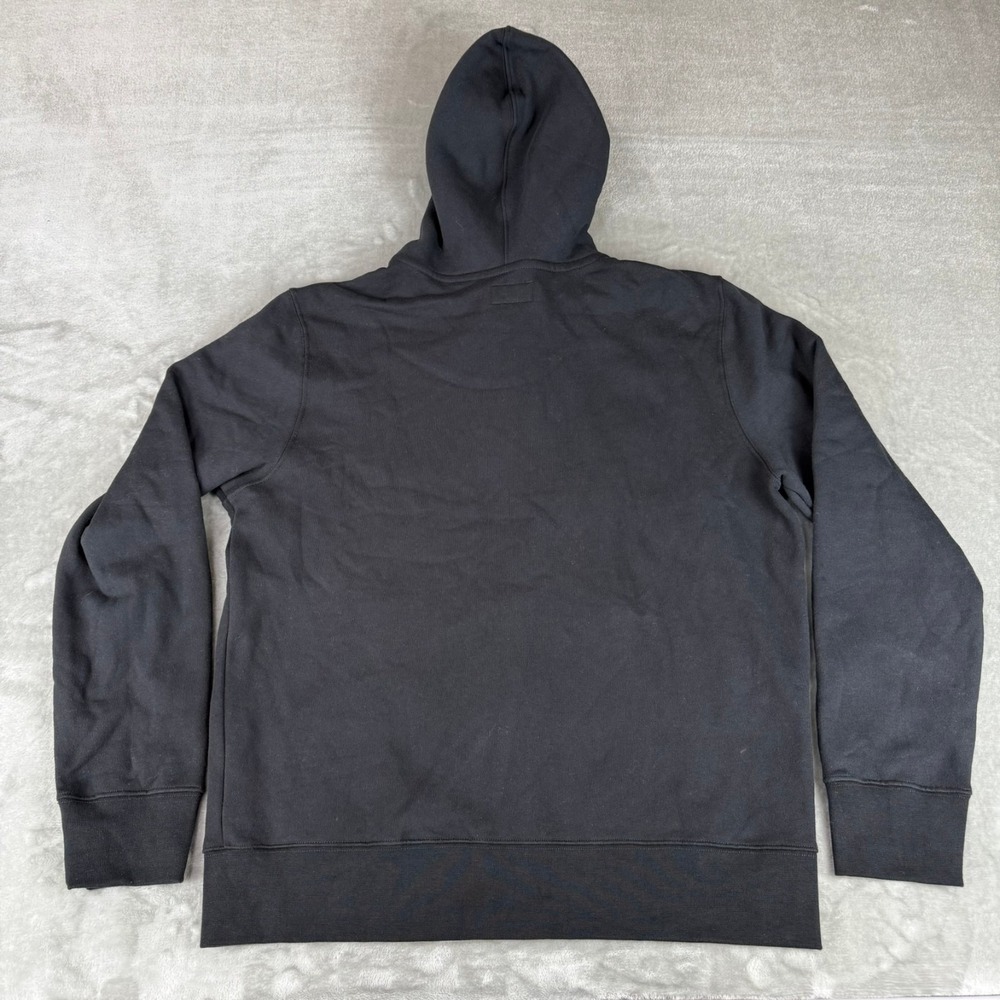 American Giant Midweight Full Zip Hoodie Mens Large Black Fleece $135 USA NWOT - Picture 5 of 6